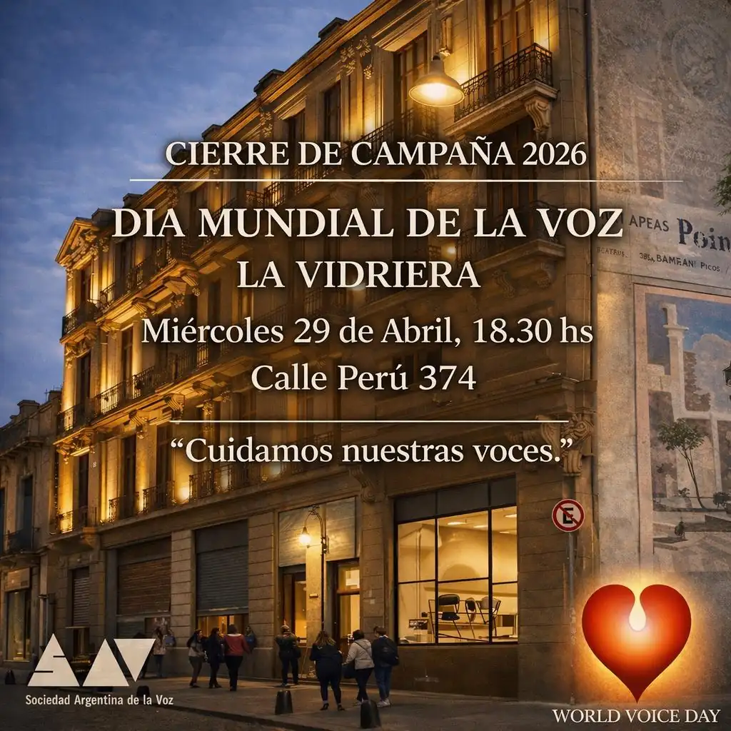 CIERRE CAMPAÑA DÍA MUNDIAL DE LA VOZ 2026